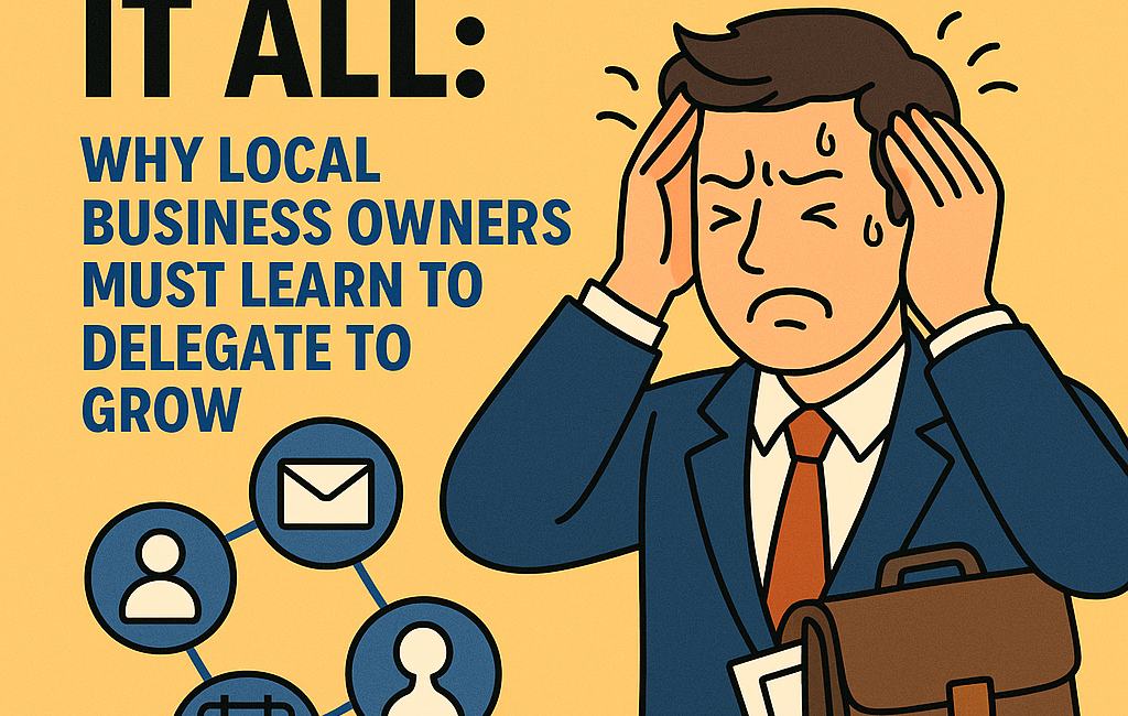 Stop Doing It All: Why Local Business Owners Must Learn to Delegate to Grow