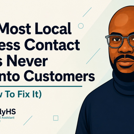 CornellyHS blog hero image about why local business contact forms fail to convert visitors into customers and how to improve lead generation.